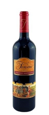 Canvas Villa Toscano - Classic Vino Wine Tuscan Italian Art ; One 16x20 Hand-Stretched Canvas; Ready to Hang!, Size: 16 x 20, Red